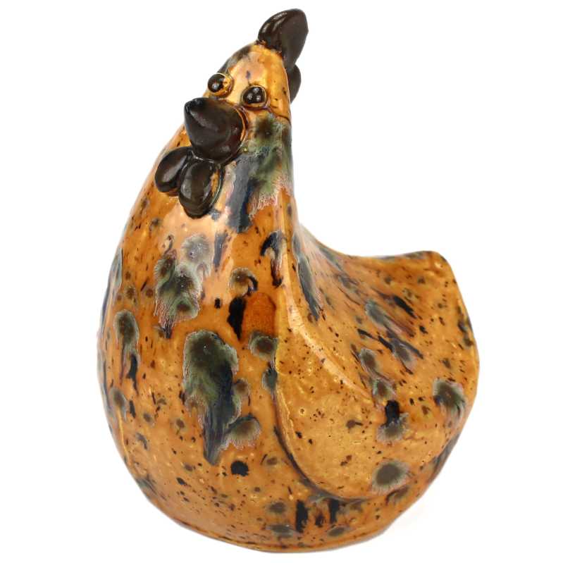Keramik Figur Henne