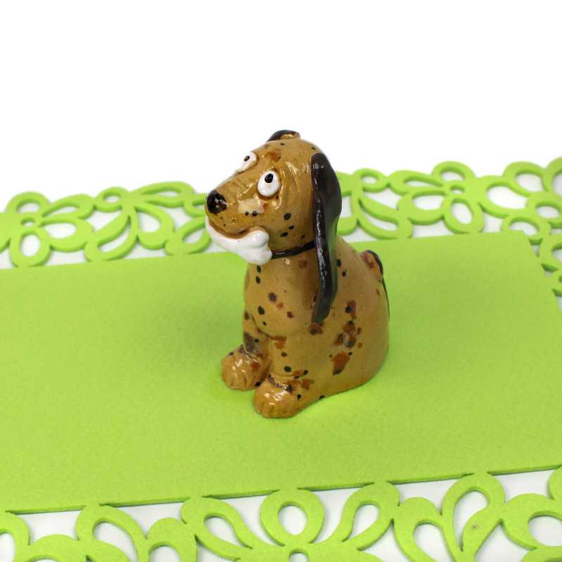 Keramik Figur Hund