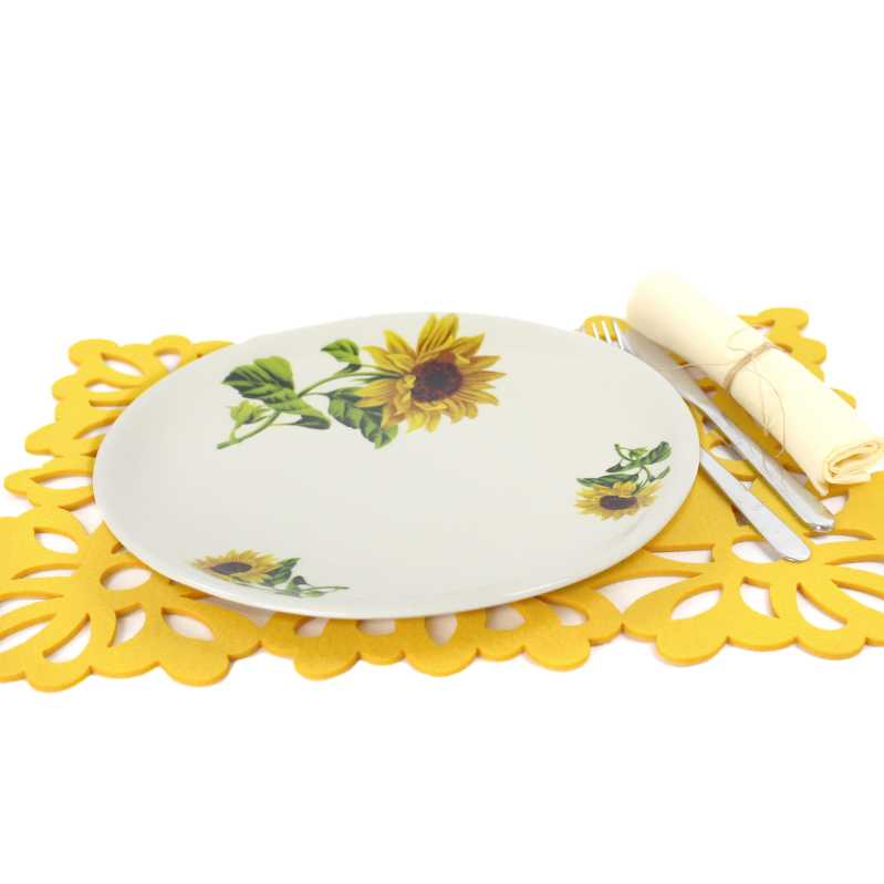 Teller 26 cm Sonnenblumen Motiv