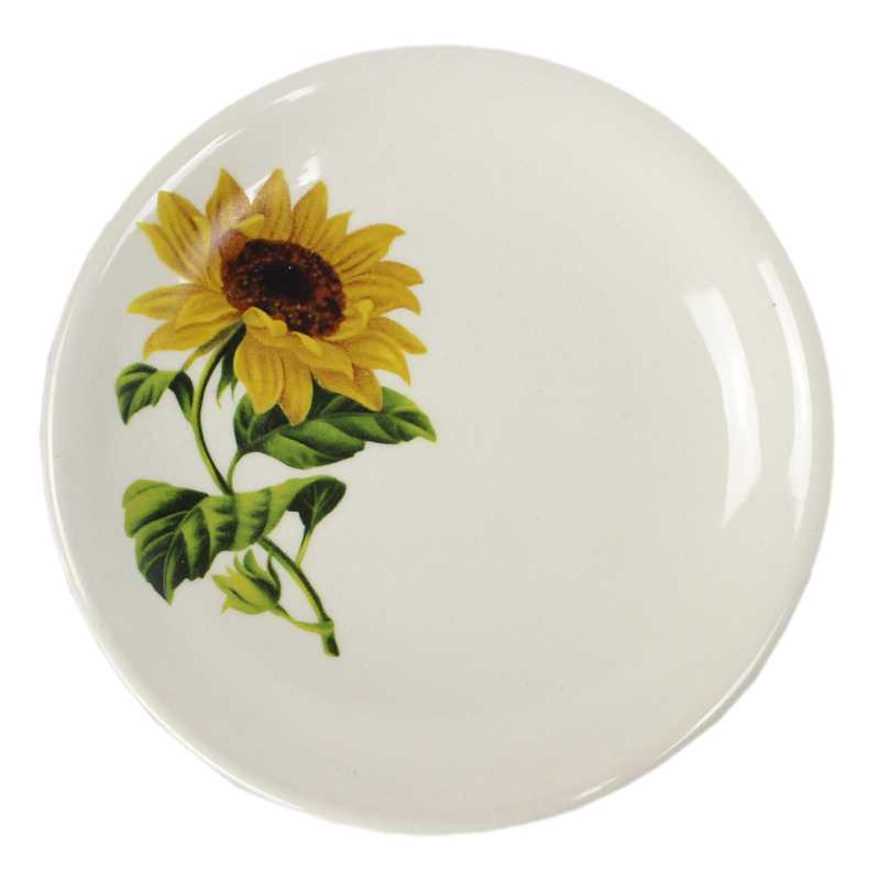 Teller 19 cm Sonnenblumen Motiv