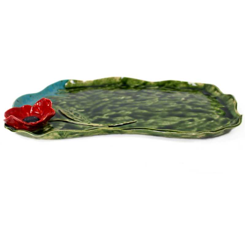 Platte 36 cm - Wiesenmotiv 3D