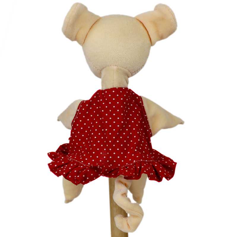 Schweinchen Mädchen im Kleid