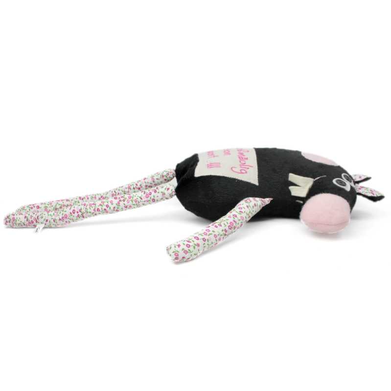 Kuschelmaus - Grossmäulig in Schwarz
