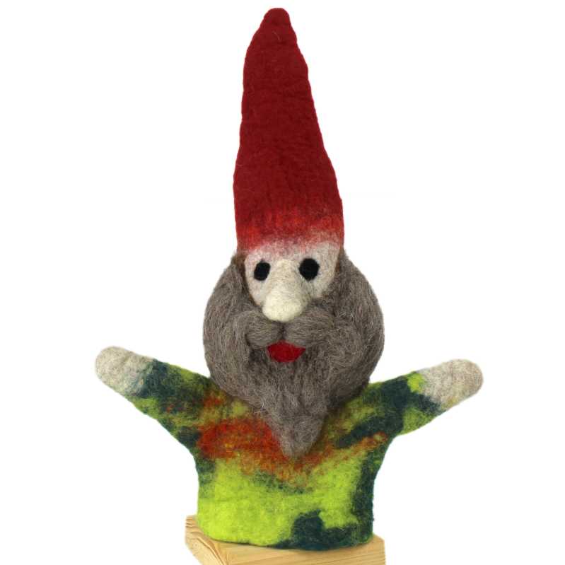 Filzpuppe Zwerg