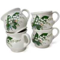 4er-Set Becher 0,35 l - Maiglöckchen