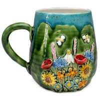 Becher 550 ml - Wiesenmotiv 3D