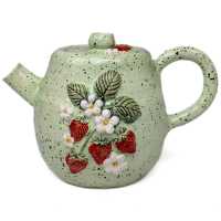 Teekanne 0,85 l  - Erdbeeren 3D
